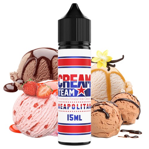 Kings Crest Cream Team Neapolitan 15ml/60ml Flavorshot